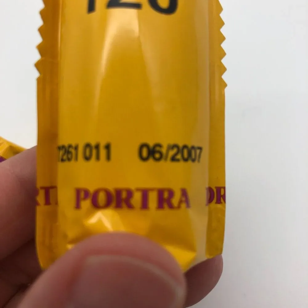 Kodak Portra 160VC 120 Film 2 Rolls Exp. 6/2007 NEW